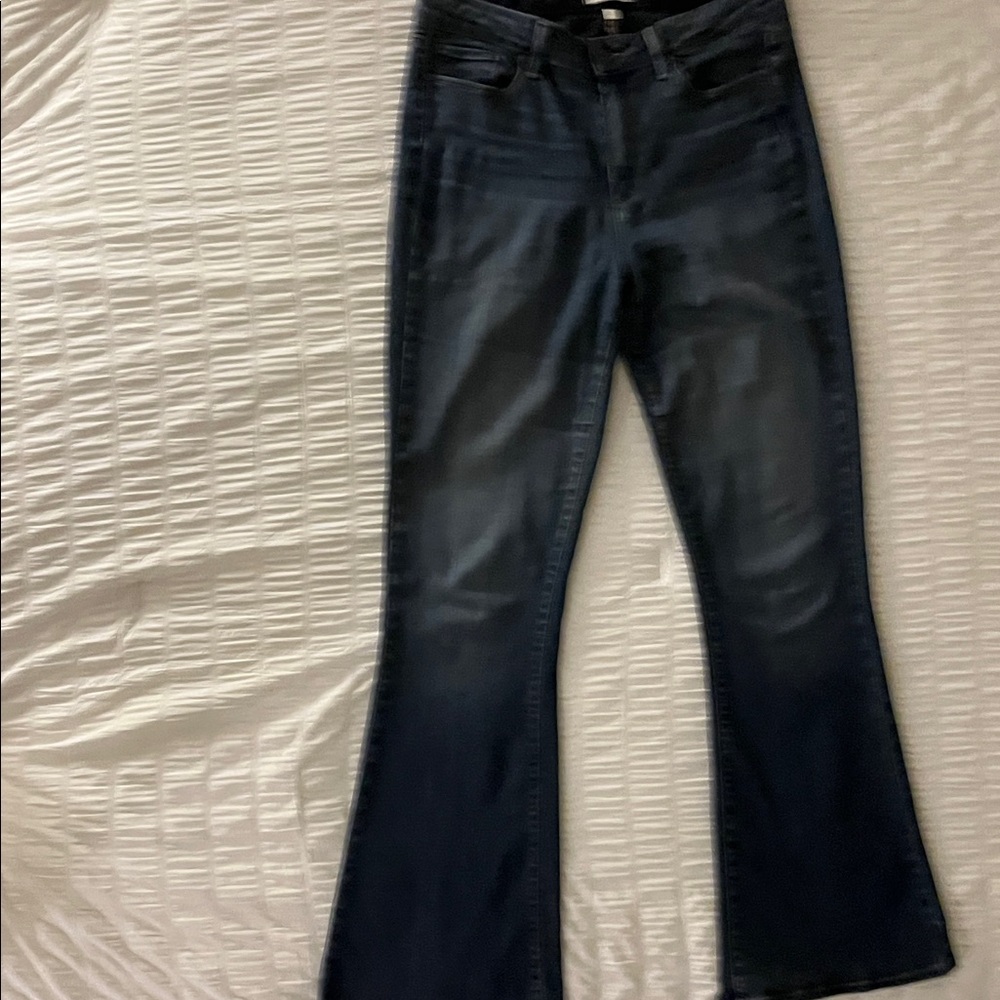 PAIGE Midnight Blue Flare Jeans